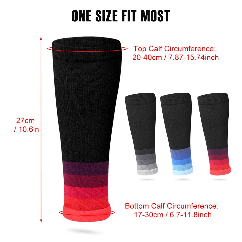 Compression Shin Sock (footless) for Shin Splints, Running and Cycling