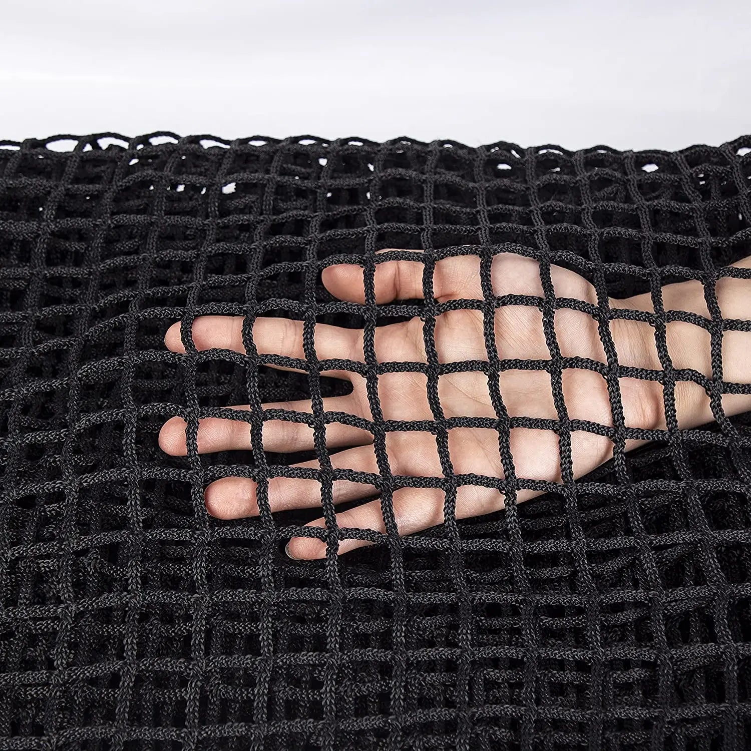 Black Soccer Goal Net