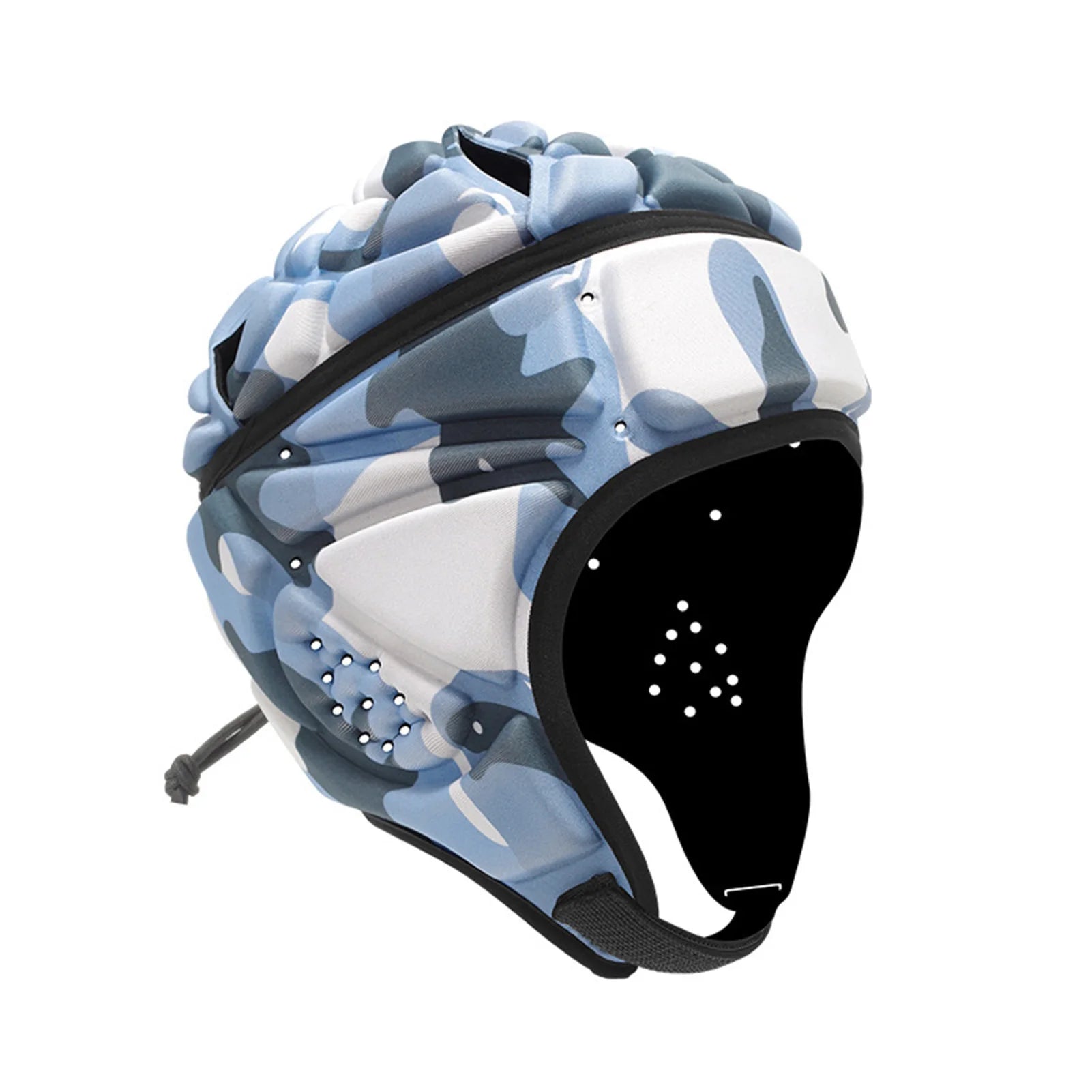Rugby Helmet Breathable Lycra Protective Headgear